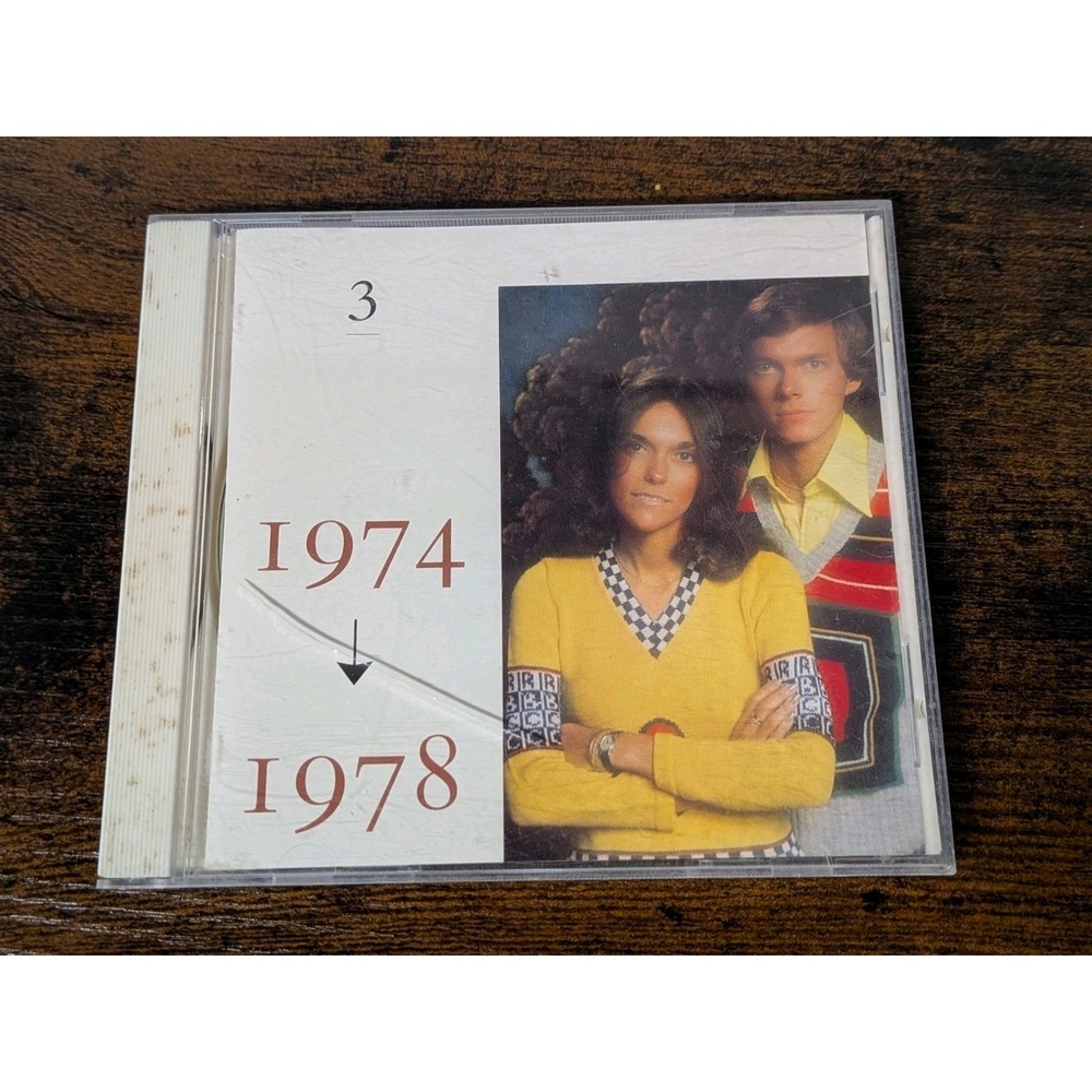 Carpenters from the top Disc 3 1974 - 1978 CD Music Album 1991‎ A&M Compilation